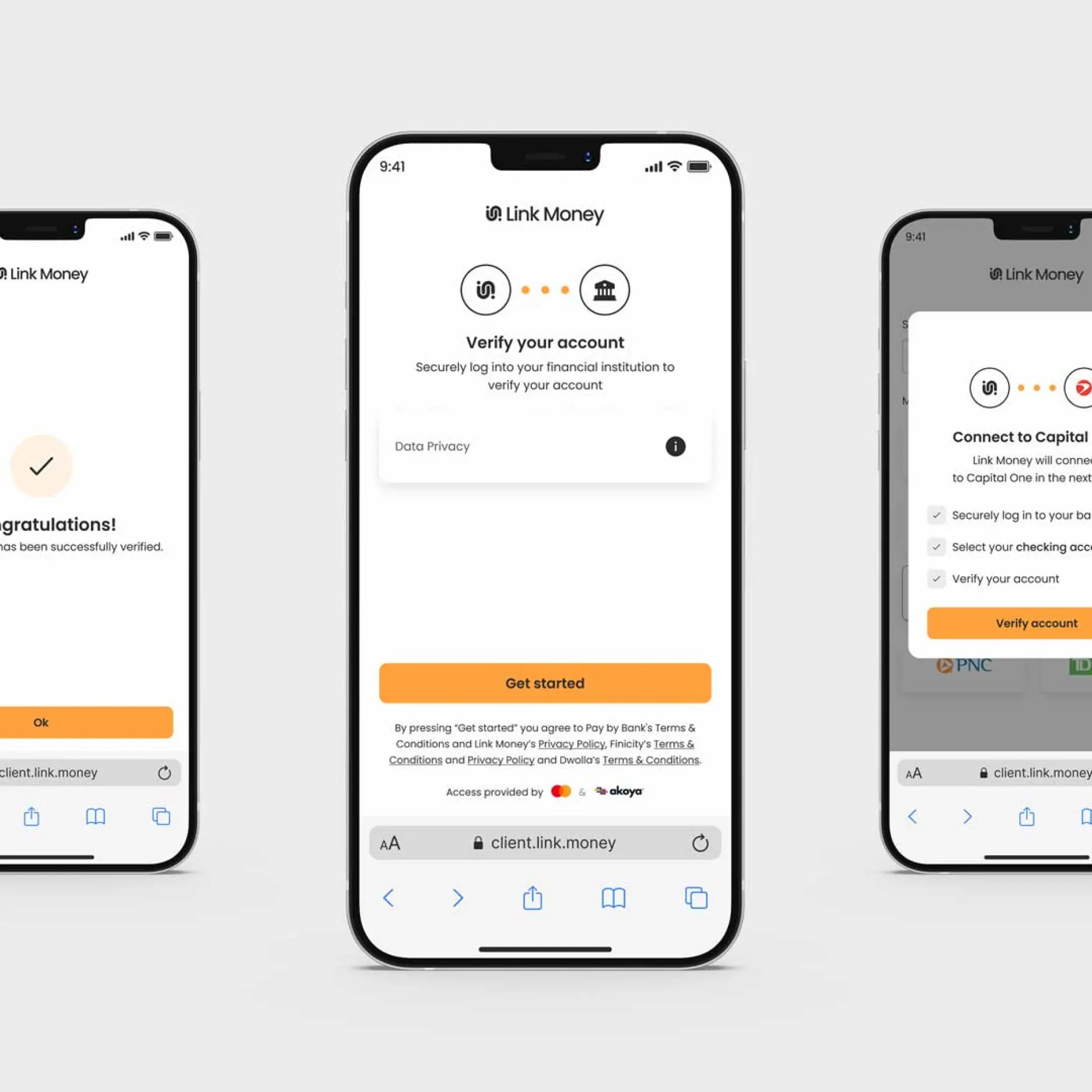 Redirect to AccountVerify